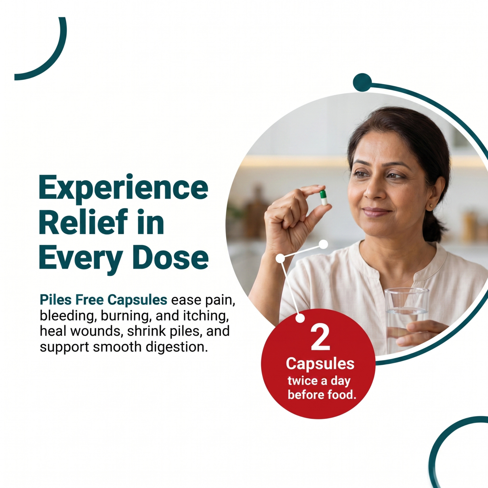 VedSudham Pile-Free Capsules & Ointments| for Piles, Fistula & Fissure - Image 4