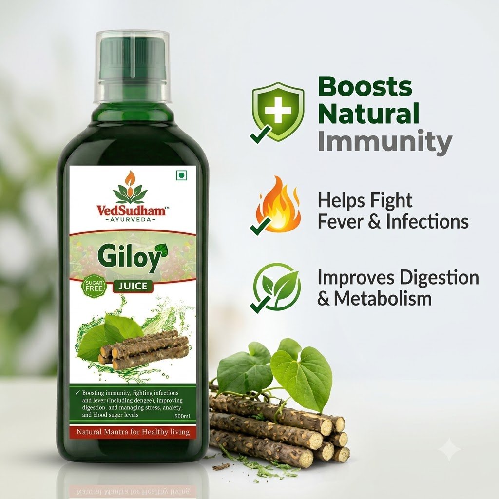 VedSudham Ayurveda Giloy Juice | 500 ml